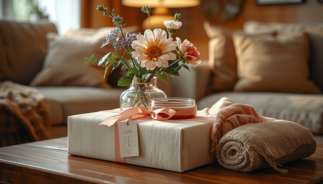 Hemdekorationer som present