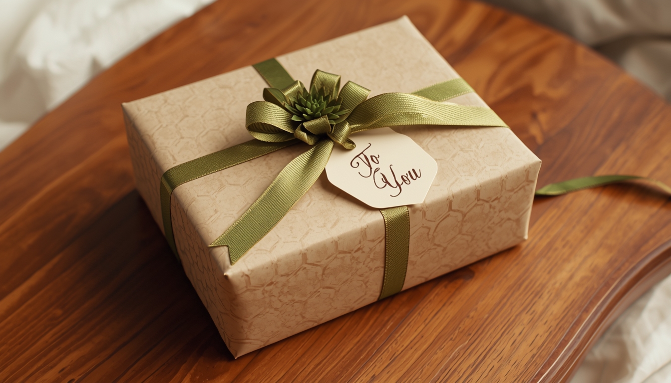 Presentpaket från Handdratelier